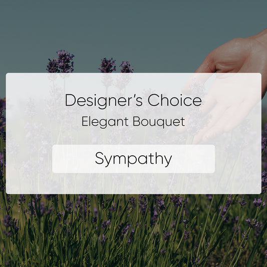 Designer's Choice Elegant Sympathy Bouquet