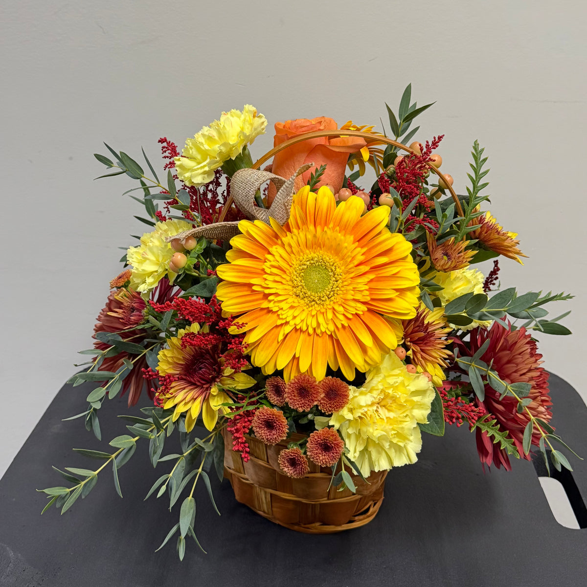 Fall Colors Basket – Gabriella's Nursery & Florist