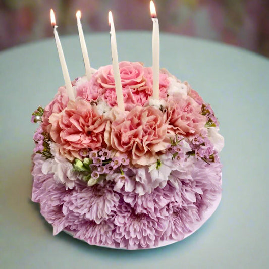 Flower Birthday Cake