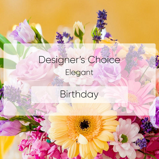 Designer's Choice Elegant Birthday