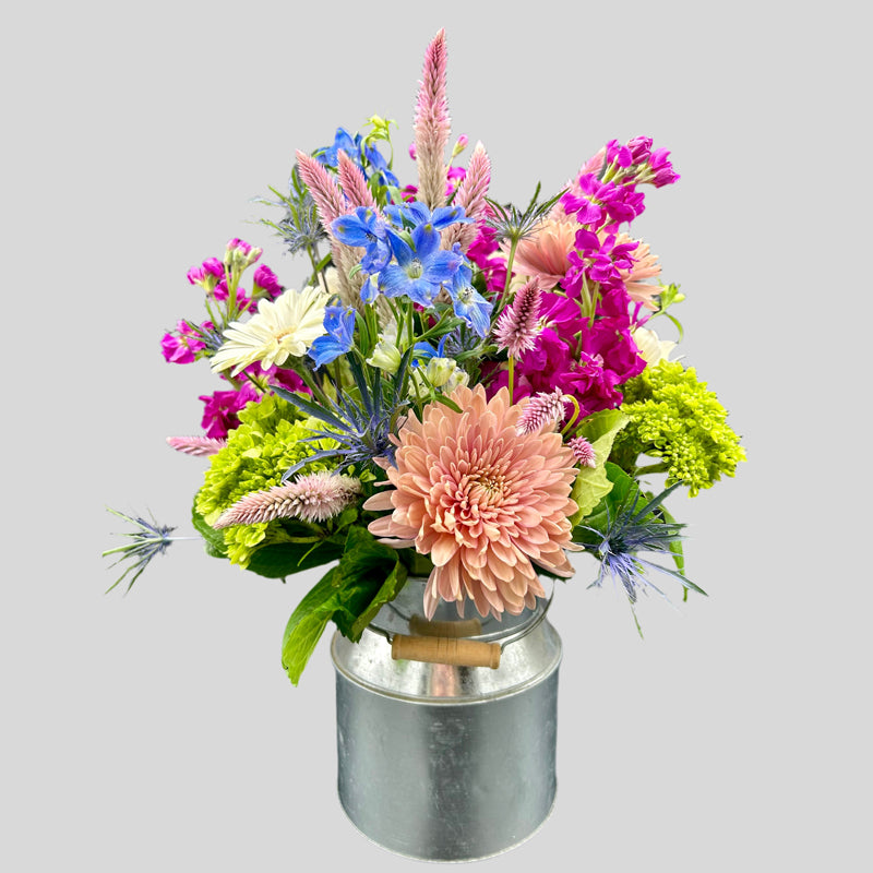 Milk Jug Flowers